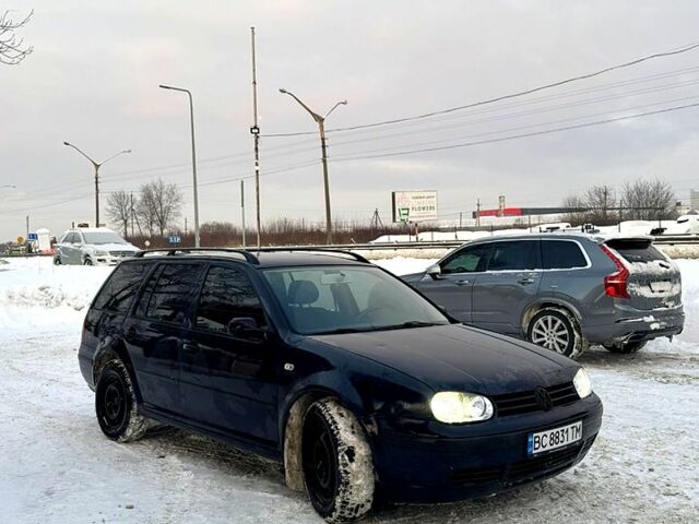 Синий Фольксваген Гольф, объемом двигателя 1.6 л и пробегом 360 тыс. км за 3499 $, фото 1 на Automoto.ua