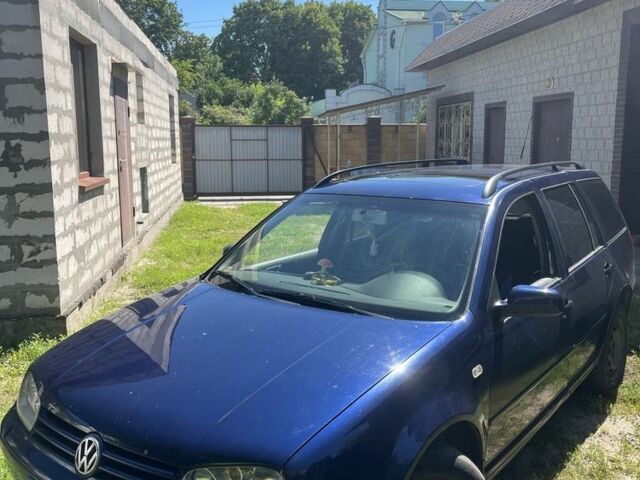 Синий Фольксваген Гольф, объемом двигателя 1.9 л и пробегом 420 тыс. км за 2230 $, фото 1 на Automoto.ua