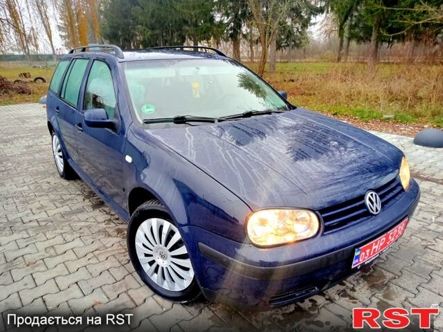 Синий Фольксваген Гольф, объемом двигателя 1.6 л и пробегом 175 тыс. км за 4150 $, фото 1 на Automoto.ua