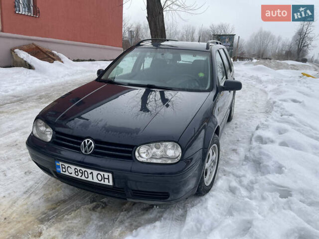 Синий Фольксваген Гольф, объемом двигателя 1.98 л и пробегом 300 тыс. км за 2300 $, фото 1 на Automoto.ua