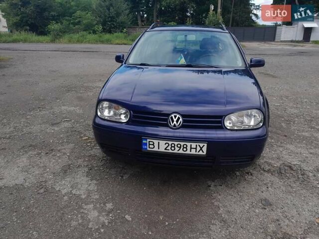 Синій Фольксваген Гольф, об'ємом двигуна 1.98 л та пробігом 316 тис. км за 4000 $, фото 1 на Automoto.ua