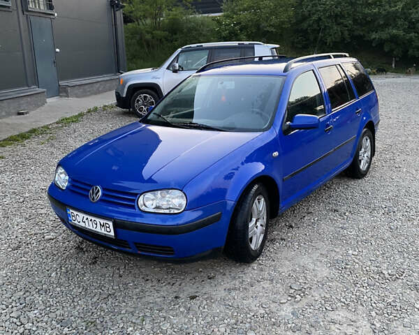 Синий Фольксваген Гольф, объемом двигателя 1.4 л и пробегом 180 тыс. км за 4350 $, фото 1 на Automoto.ua