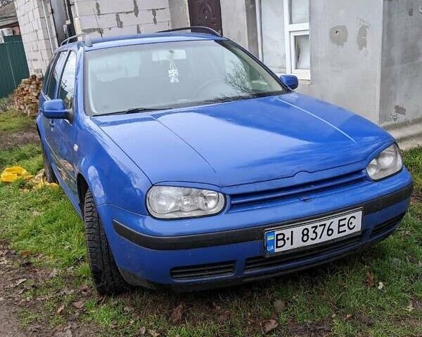 Синій Фольксваген Гольф, об'ємом двигуна 1.98 л та пробігом 240 тис. км за 4000 $, фото 1 на Automoto.ua