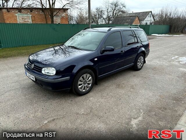 Синий Фольксваген Гольф, объемом двигателя 1.4 л и пробегом 0 тыс. км за 3550 $, фото 1 на Automoto.ua