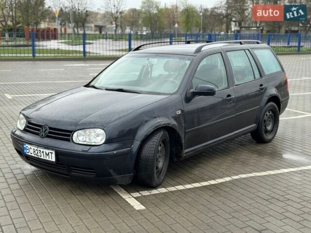 Синий Фольксваген Гольф, объемом двигателя 1.6 л и пробегом 206 тыс. км за 2777 $, фото 1 на Automoto.ua
