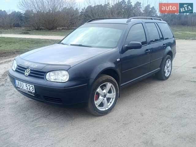 Синий Фольксваген Гольф, объемом двигателя 1.9 л и пробегом 397 тыс. км за 2650 $, фото 1 на Automoto.ua