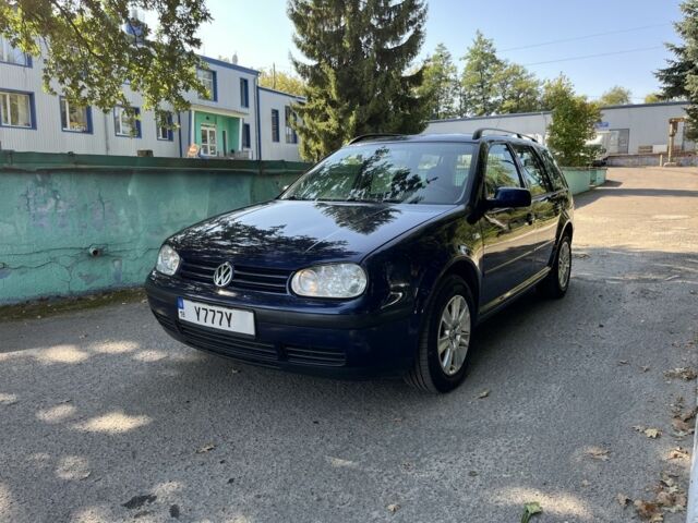 Синий Фольксваген Гольф, объемом двигателя 1.9 л и пробегом 268 тыс. км за 4600 $, фото 1 на Automoto.ua