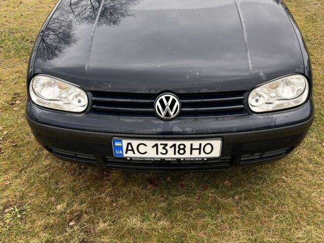 Синий Фольксваген Гольф, объемом двигателя 1.4 л и пробегом 184 тыс. км за 3500 $, фото 1 на Automoto.ua