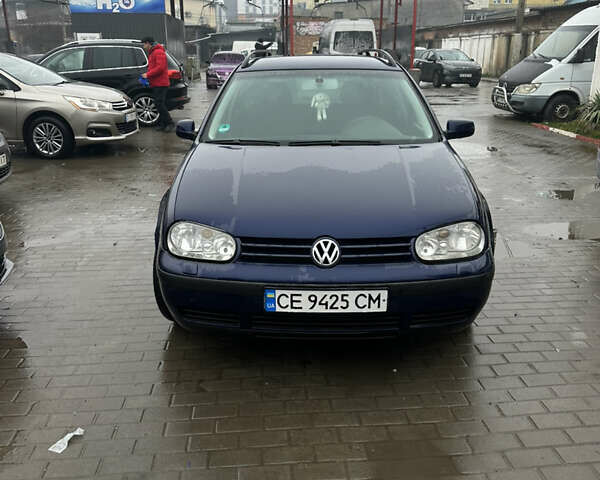 Синий Фольксваген Гольф, объемом двигателя 1.9 л и пробегом 358 тыс. км за 3750 $, фото 1 на Automoto.ua