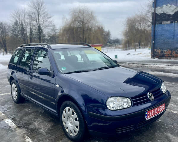 Синій Фольксваген Гольф, об'ємом двигуна 1.6 л та пробігом 234 тис. км за 4500 $, фото 1 на Automoto.ua