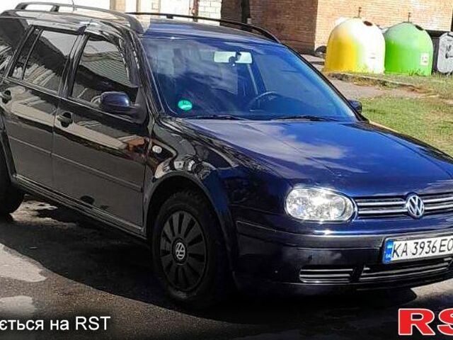 Синій Фольксваген Гольф, об'ємом двигуна 1.6 л та пробігом 205 тис. км за 4510 $, фото 1 на Automoto.ua