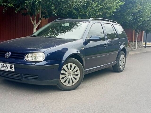 Синий Фольксваген Гольф, объемом двигателя 1.9 л и пробегом 291 тыс. км за 4800 $, фото 1 на Automoto.ua