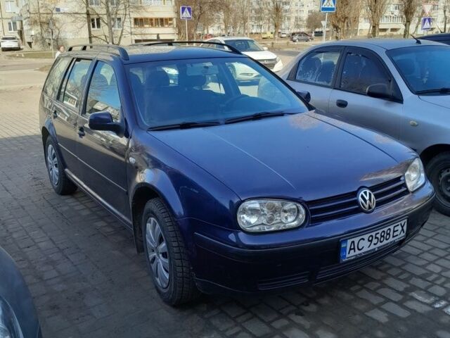 Синій Фольксваген Гольф, об'ємом двигуна 1.6 л та пробігом 262 тис. км за 3900 $, фото 1 на Automoto.ua