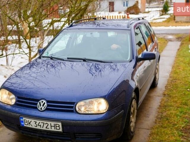 Синій Фольксваген Гольф, об'ємом двигуна 1.4 л та пробігом 301 тис. км за 4400 $, фото 1 на Automoto.ua