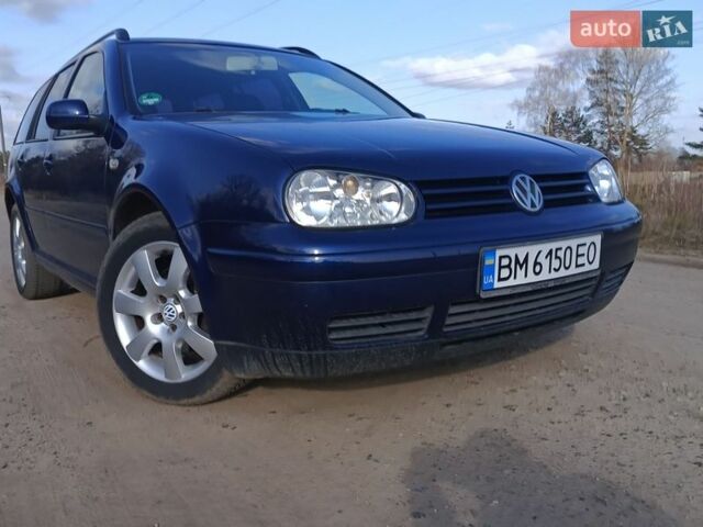 Синій Фольксваген Гольф, об'ємом двигуна 1.6 л та пробігом 209 тис. км за 4550 $, фото 1 на Automoto.ua