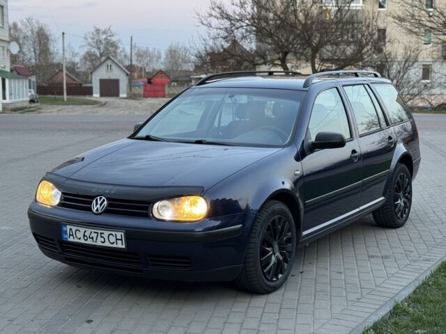 Синій Фольксваген Гольф, об'ємом двигуна 1.9 л та пробігом 400 тис. км за 3750 $, фото 1 на Automoto.ua