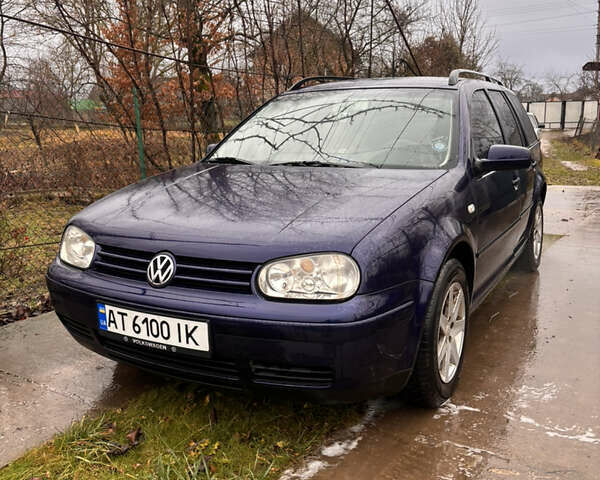 Синий Фольксваген Гольф, объемом двигателя 1.98 л и пробегом 399 тыс. км за 3750 $, фото 1 на Automoto.ua