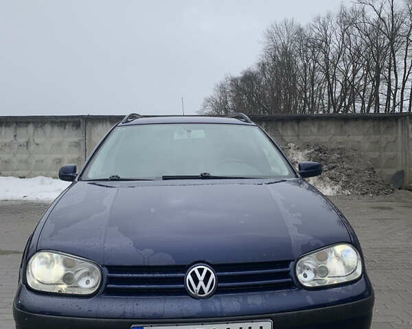 Синий Фольксваген Гольф, объемом двигателя 1.6 л и пробегом 240 тыс. км за 4750 $, фото 1 на Automoto.ua