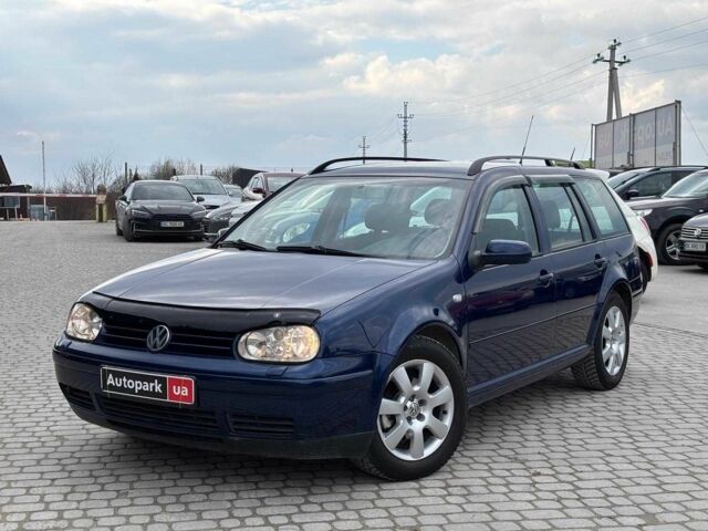 Синий Фольксваген Гольф, объемом двигателя 1.6 л и пробегом 262 тыс. км за 4590 $, фото 1 на Automoto.ua