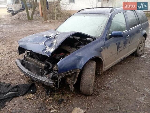 Синий Фольксваген Гольф, объемом двигателя 1.98 л и пробегом 230 тыс. км за 2500 $, фото 1 на Automoto.ua