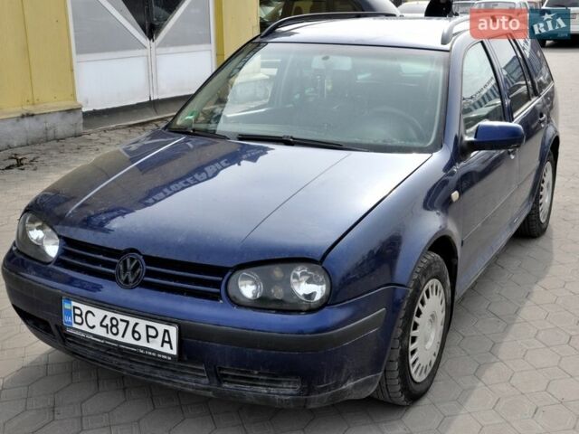 Синій Фольксваген Гольф, об'ємом двигуна 1.9 л та пробігом 370 тис. км за 2200 $, фото 1 на Automoto.ua