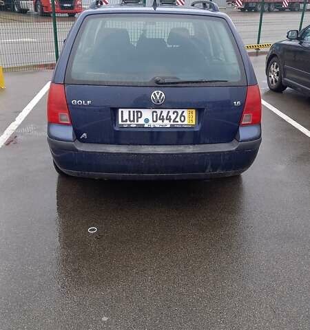 Синій Фольксваген Гольф, об'ємом двигуна 1.6 л та пробігом 259 тис. км за 5500 $, фото 1 на Automoto.ua