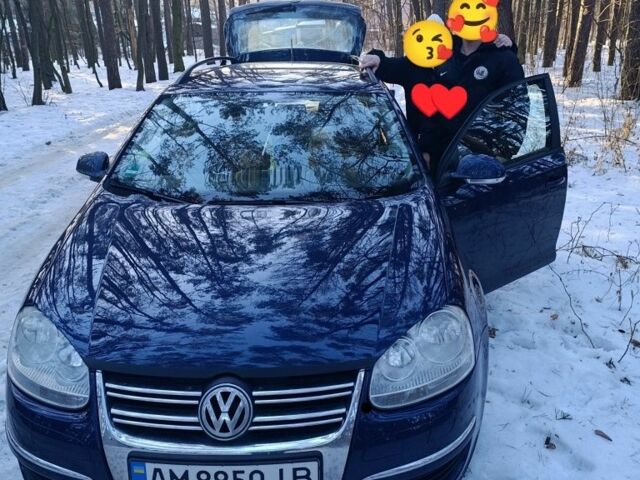 Синий Фольксваген Гольф, объемом двигателя 1.4 л и пробегом 210 тыс. км за 6700 $, фото 1 на Automoto.ua