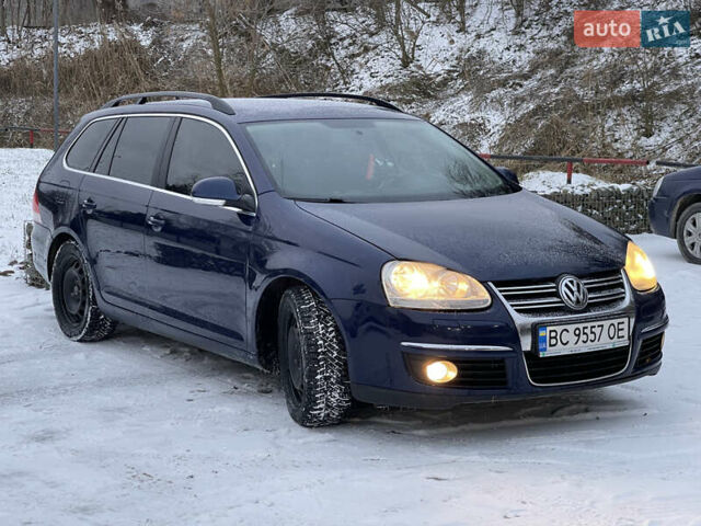 Синий Фольксваген Гольф, объемом двигателя 1.9 л и пробегом 314 тыс. км за 5700 $, фото 1 на Automoto.ua