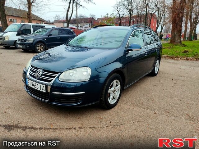 Синий Фольксваген Гольф, объемом двигателя 1.6 л и пробегом 280 тыс. км за 4999 $, фото 1 на Automoto.ua