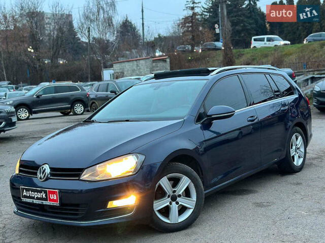 Синий Фольксваген Гольф, объемом двигателя 1.6 л и пробегом 251 тыс. км за 11490 $, фото 1 на Automoto.ua