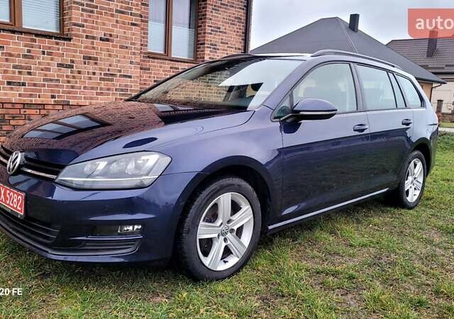 Синий Фольксваген Гольф, объемом двигателя 1.97 л и пробегом 238 тыс. км за 11800 $, фото 1 на Automoto.ua