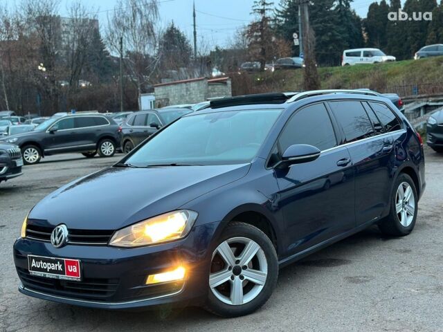 Синий Фольксваген Гольф, объемом двигателя 1.6 л и пробегом 251 тыс. км за 11490 $, фото 1 на Automoto.ua