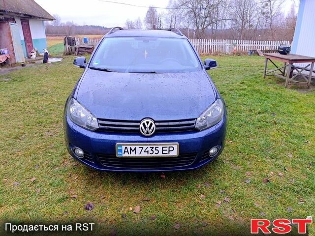 Синий Фольксваген Гольф, объемом двигателя 1.6 л и пробегом 247 тыс. км за 8500 $, фото 1 на Automoto.ua