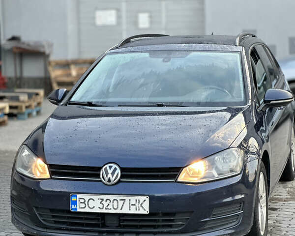 Синий Фольксваген Гольф, объемом двигателя 1.6 л и пробегом 320 тыс. км за 9500 $, фото 1 на Automoto.ua
