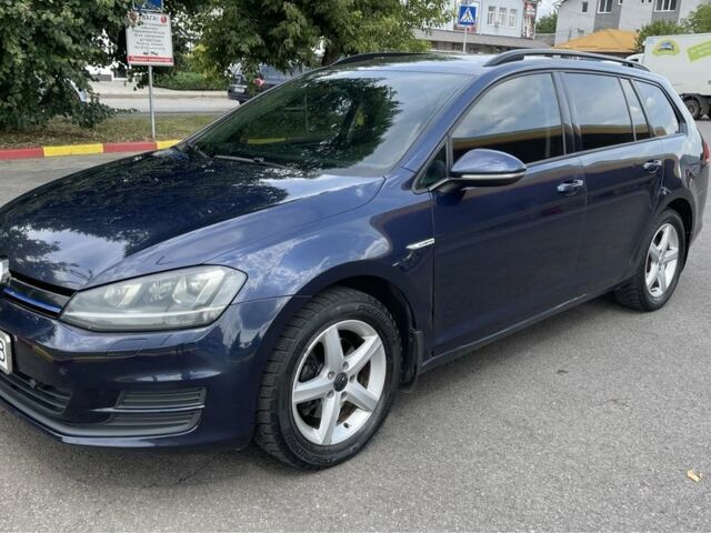 Синий Фольксваген Гольф, объемом двигателя 1.4 л и пробегом 241 тыс. км за 8800 $, фото 1 на Automoto.ua