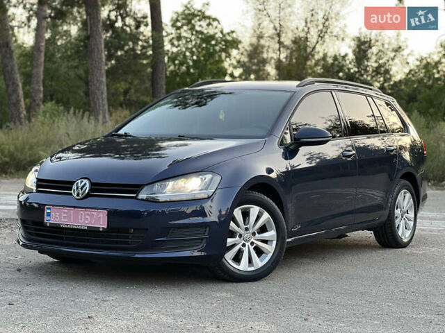 Синий Фольксваген Гольф, объемом двигателя 1.6 л и пробегом 216 тыс. км за 11999 $, фото 1 на Automoto.ua
