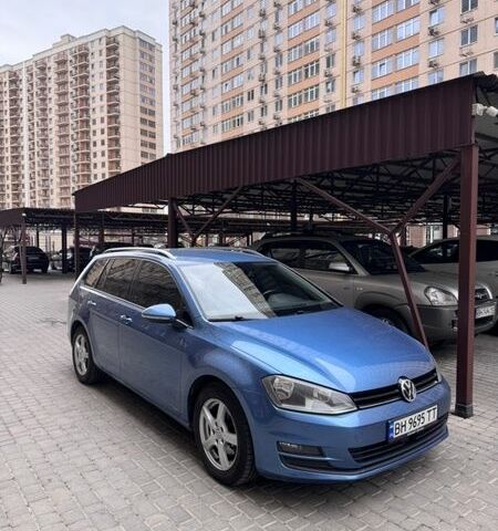 Синий Фольксваген Гольф, объемом двигателя 1.6 л и пробегом 274 тыс. км за 10200 $, фото 1 на Automoto.ua