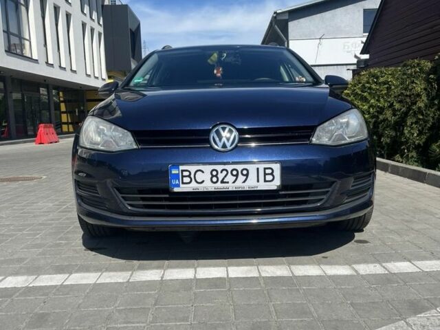 Синий Фольксваген Гольф, объемом двигателя 1.6 л и пробегом 255 тыс. км за 9500 $, фото 1 на Automoto.ua