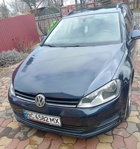 Синий Фольксваген Гольф, объемом двигателя 1.6 л и пробегом 242 тыс. км за 9800 $, фото 1 на Automoto.ua