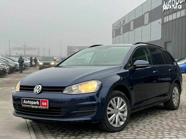 Синий Фольксваген Гольф, объемом двигателя 1.6 л и пробегом 252 тыс. км за 9990 $, фото 1 на Automoto.ua