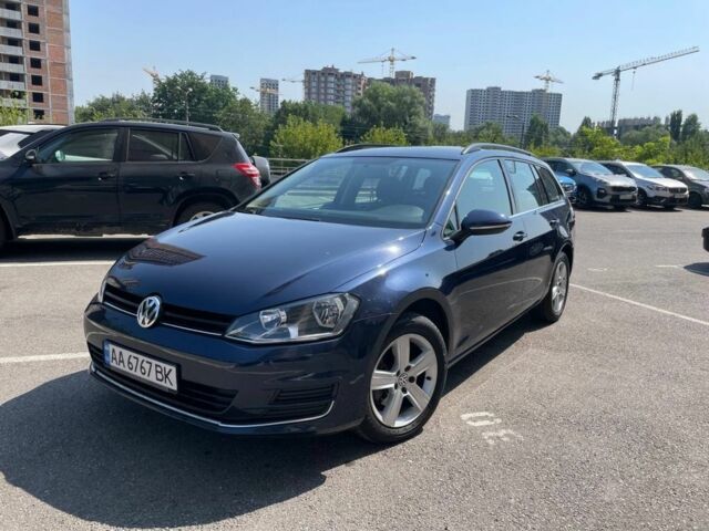 Синий Фольксваген Гольф, объемом двигателя 2 л и пробегом 159 тыс. км за 14000 $, фото 1 на Automoto.ua