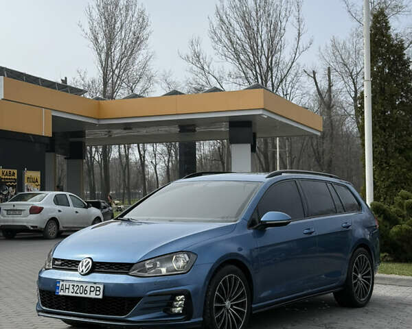 Синий Фольксваген Гольф, объемом двигателя 1.6 л и пробегом 280 тыс. км за 10500 $, фото 1 на Automoto.ua