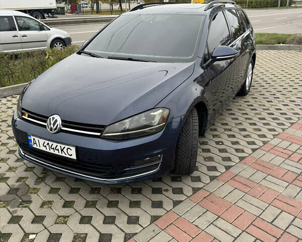 Синий Фольксваген Гольф, объемом двигателя 1.97 л и пробегом 145 тыс. км за 15000 $, фото 1 на Automoto.ua