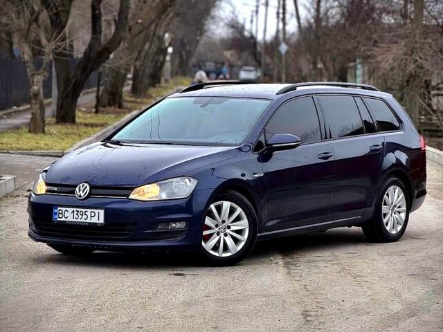 Синий Фольксваген Гольф, объемом двигателя 1.6 л и пробегом 187 тыс. км за 12500 $, фото 1 на Automoto.ua
