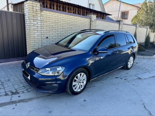 Синий Фольксваген Гольф, объемом двигателя 1.6 л и пробегом 186 тыс. км за 9300 $, фото 1 на Automoto.ua