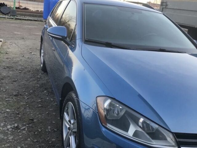 Синий Фольксваген Гольф, объемом двигателя 2 л и пробегом 208 тыс. км за 11900 $, фото 1 на Automoto.ua