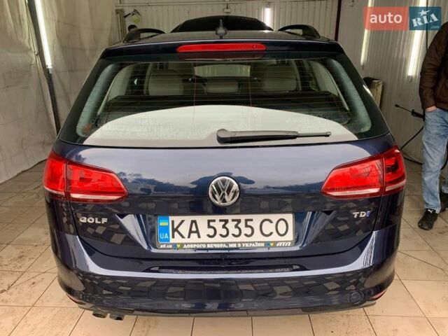 Синий Фольксваген Гольф, объемом двигателя 1.97 л и пробегом 176 тыс. км за 13500 $, фото 1 на Automoto.ua