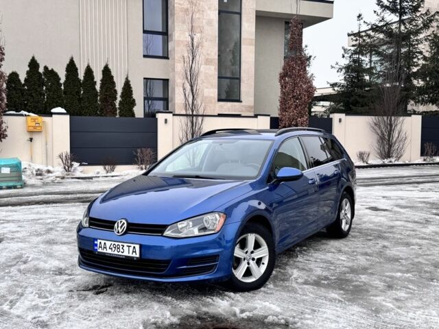 Синий Фольксваген Гольф, объемом двигателя 2 л и пробегом 238 тыс. км за 9499 $, фото 1 на Automoto.ua