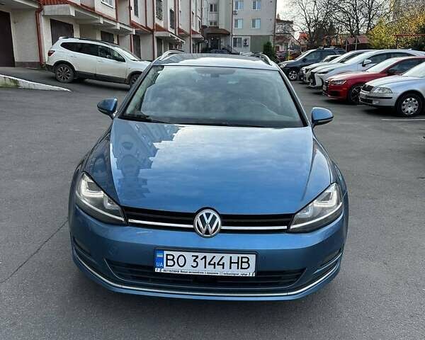 Синий Фольксваген Гольф, объемом двигателя 1.6 л и пробегом 205 тыс. км за 12800 $, фото 1 на Automoto.ua