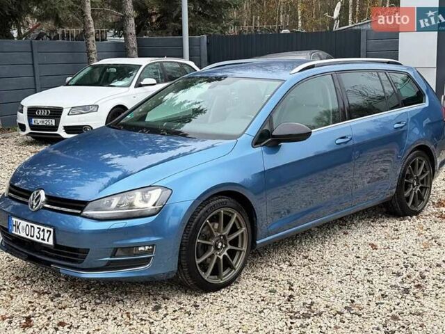 Синий Фольксваген Гольф, объемом двигателя 2 л и пробегом 196 тыс. км за 14500 $, фото 1 на Automoto.ua